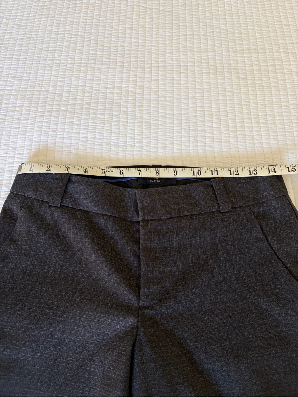Banana Republic Women’s Martin Fit Dark Charcoal Dress Pants